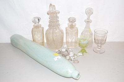 Lot 25 - Mixed Lot: Various decanters and other glass...