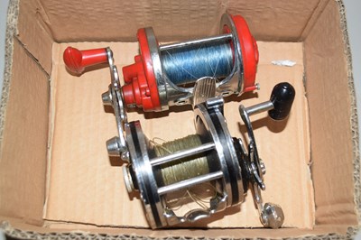 Lot 55 - Two multiplier fishing reels
