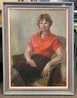 Lot 25 - (British School, 20th century), Portrait of a...