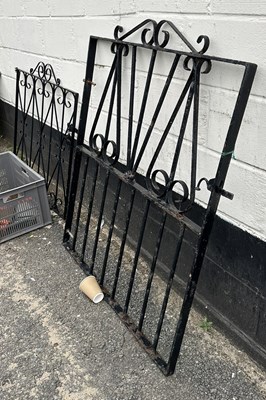 Lot 153 - Two similar wrought-iron Gates