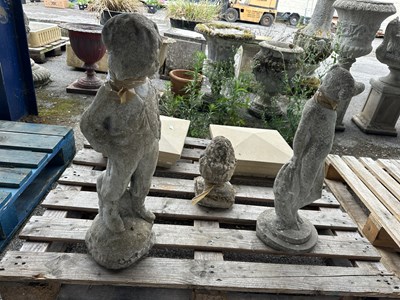 Lot 223 - Three various composition Figures