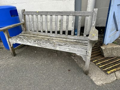 Lot 224 - Wooden Garden Bench