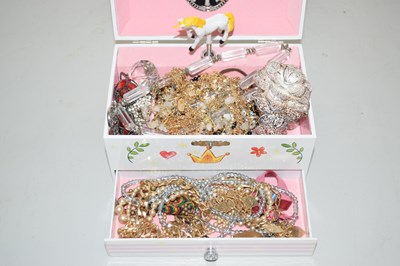 Lot 114 - One box of costume jewellery
