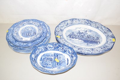Lot 142 - A quantity of Liberty Blue Staffordshire...