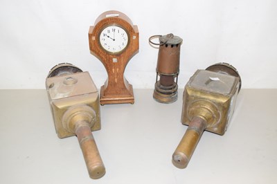 Lot 146 - A pair of carriage lamps for restoration...