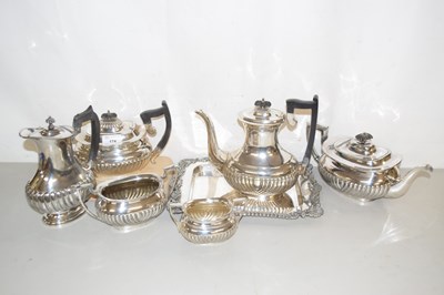 Lot 174 - Mixed Lot: Silver plated tea wares
