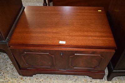 Lot 309 - A mahogany television stand