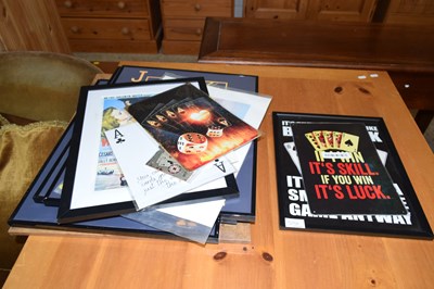 Lot 315A - Mixed Lot: Reproduction Jack Vetriano print,...