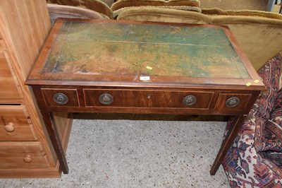 Lot 327 - A 19th Century mahogany writing table for...