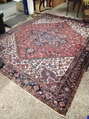 Lot 328 - A 20th Century Turkish wool floor rug 280 cm x...