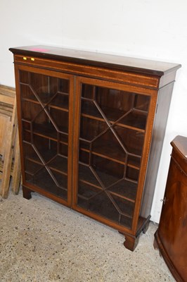 Lot 345 - An Edwardian mahogany two door bookcase