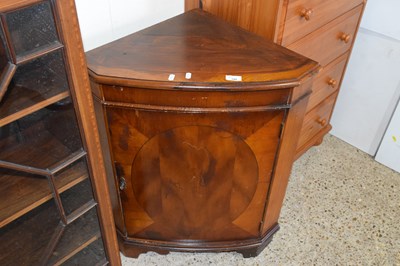 Lot 346 - A floor standing corner cabinet