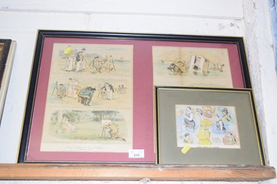 Lot 215 - Caldecott, pair of coloured prints The Legend...