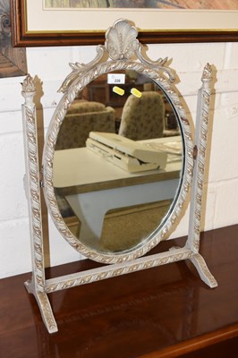 Lot 226 - A dressing table mirror with moulded frame