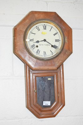 Lot 234 - Seth Thomas wall clock