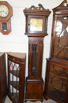 Lot 236 - Pinn, Exmourth, 30 hour long case clock in...