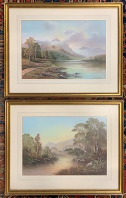 Lot 30 - Wendy Reeves (b.1944), Highland / Lake views...