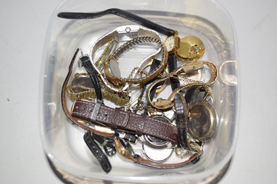 Lot 108 - A box of ladies wristwatches
