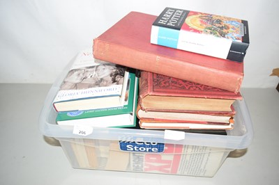 Lot 206 - Box of books to include Frank Hurlbutt, Bow...