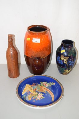 Lot 208 - Mixed Lot: Mid Century German vase, a Royal...