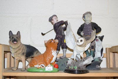 Lot 513 - Assorted figurines