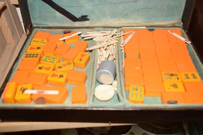 Lot 518 - A Mahjong set