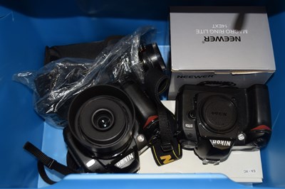Lot 532 - A Nikon D70S (body only), a Nikon D70 plus...