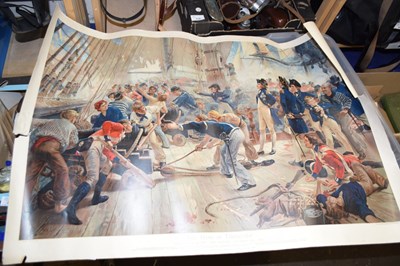 Lot 535 - The Hero of Trafalgar, Nelson on Board The...