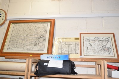 Lot 541 - Three maps to include Essex, Kings Lynn to...