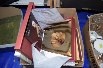Lot 551 - Quantity of Chinese silk scarves and textiles