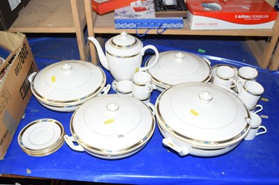 Lot 558 - A quantity of Royal Doulton Raffles tureens...