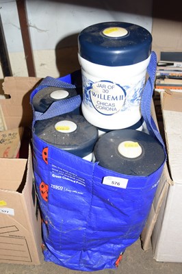 Lot 576 - Quantity of storage jars
