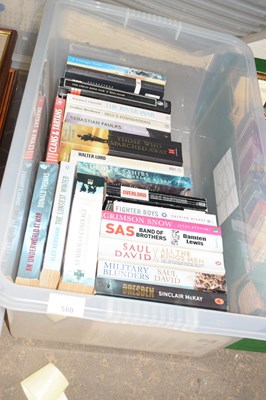 Lot 580 - Books including military interest