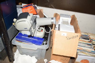 Lot 660 - Assorted cine cameras, equipment, lenses,...