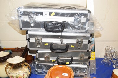 Lot 667 - Four hardshell cases
