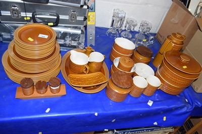 Lot 668 - Quantity of Hornsea Saffron dinner wares