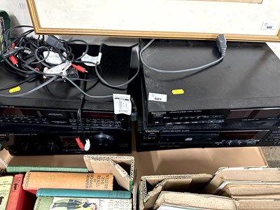 Lot 685 - Technics hi-fi stereo system