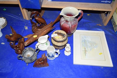 Lot 563 - Mixed Lot: Various wooden animal models,...