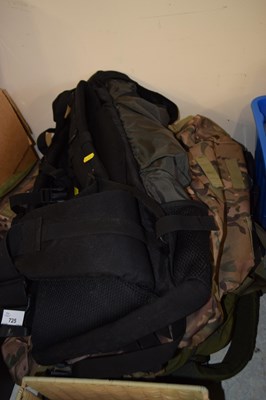 Lot 725 - Mixed Lot: Various large backpacks