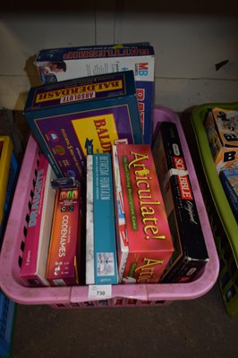 Lot 730 - One box of games