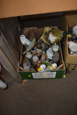Lot 755 - One box of various animal ornaments