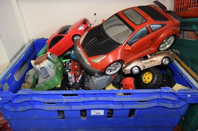 Lot 760 - Large box of toy cars