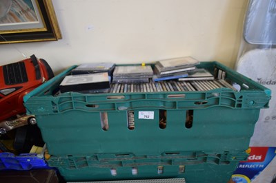 Lot 762 - Two large boxes of CD's