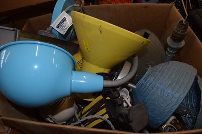 Lot 791 - Box of various table lamps