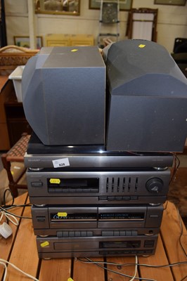 Lot 828 - A Sharp hi-fi
