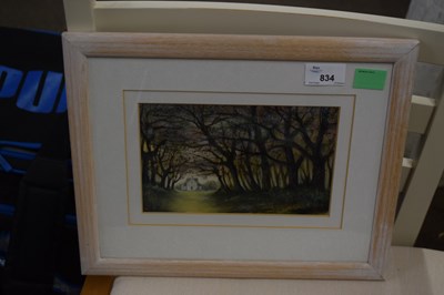 Lot 834 - Michael Taylor THrough the Wood, small pastel...