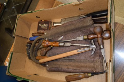 Lot 839 - Box of assorted tools