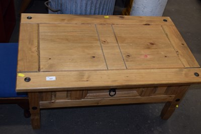 Lot 847 - Pine coffee table