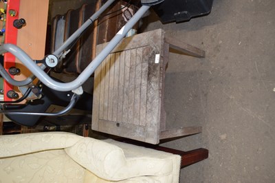 Lot 871 - Small square garden coffee table