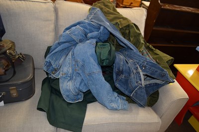 Lot 891 - Two denim jackets and two overcoats